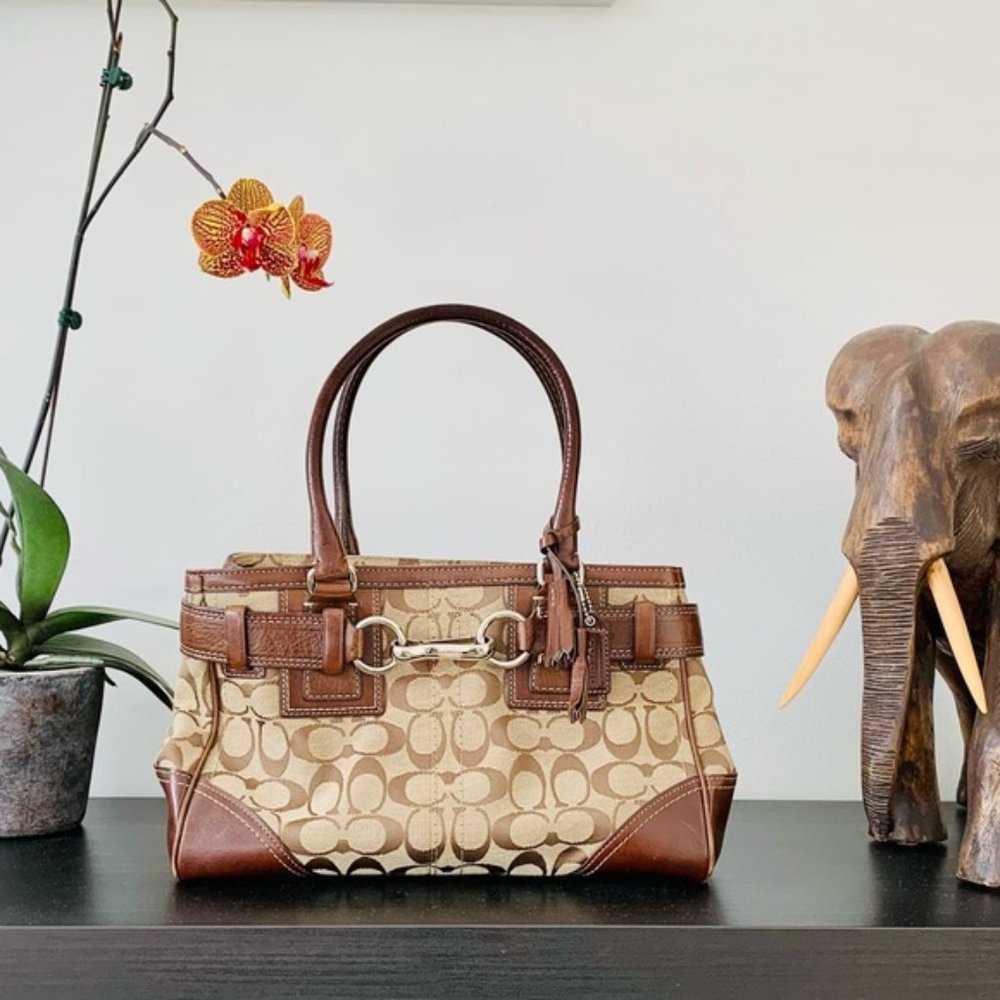 Coach - Handbag with Logo